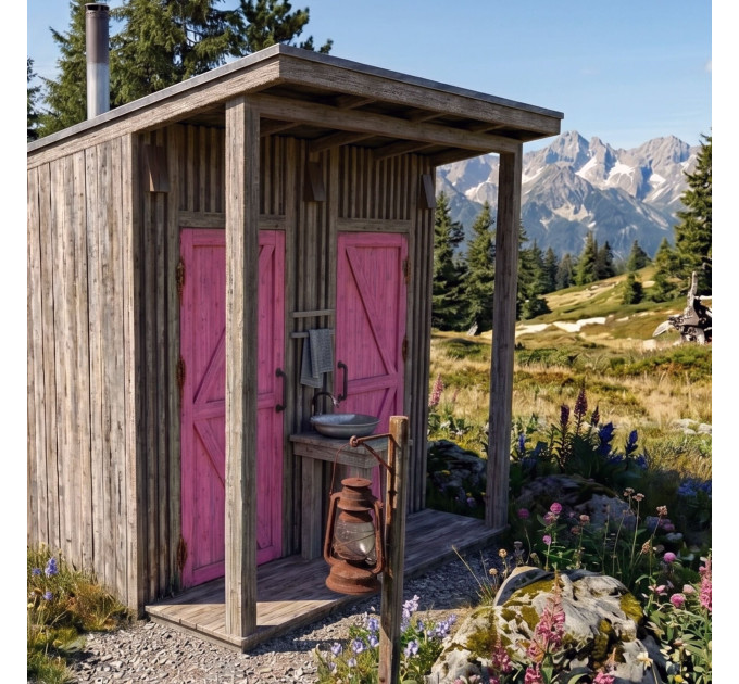 Modern Outhouse Plans – Outdoor Shed & Bathroom Blueprints