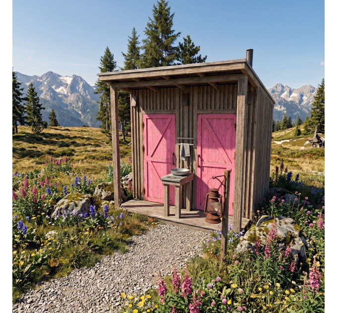 Modern Outhouse Plans – Outdoor Shed & Bathroom Blueprints