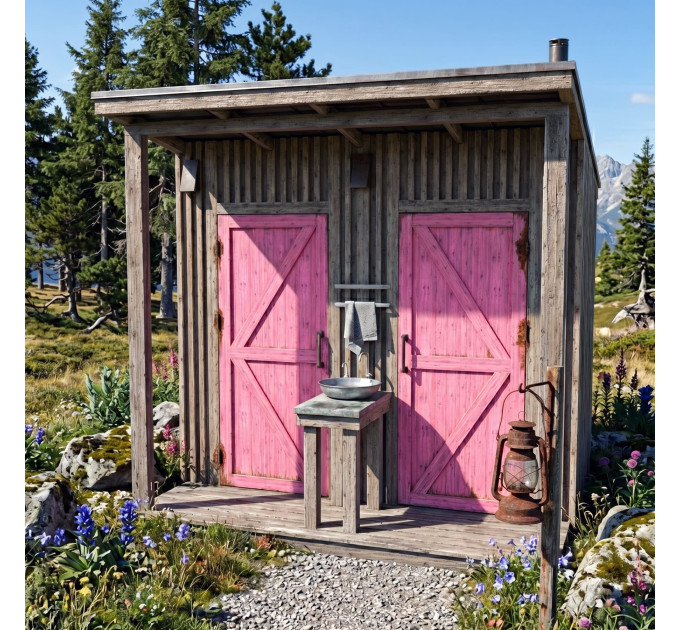 Modern Outhouse Plans – Outdoor Shed & Bathroom Blueprints