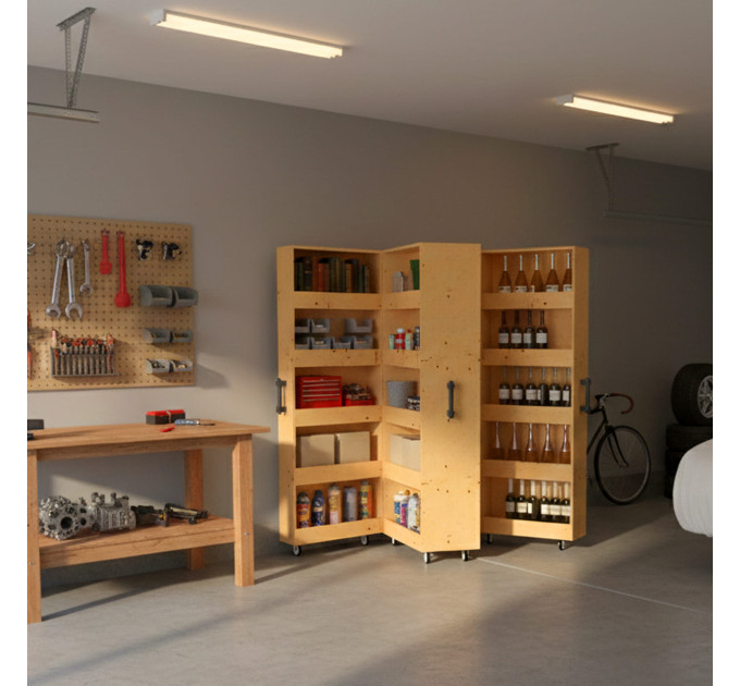 Transform Your Garage with DIY Cabinet, Racking, and Wall Shelving Storage Solutions - Download Now
