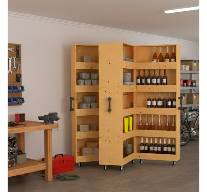 Transform Your Garage with DIY Cabinet, Racking, and Wall Shelving Storage Solutions - Download Now