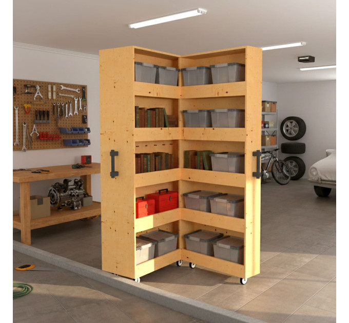 Transform Your Garage with DIY Cabinet, Racking, and Wall Shelving Storage Solutions - Download Now