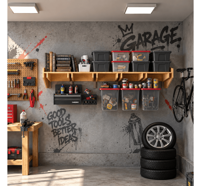 Ultimate DIY Garage Shelving & Cabinet Systems - Download Now