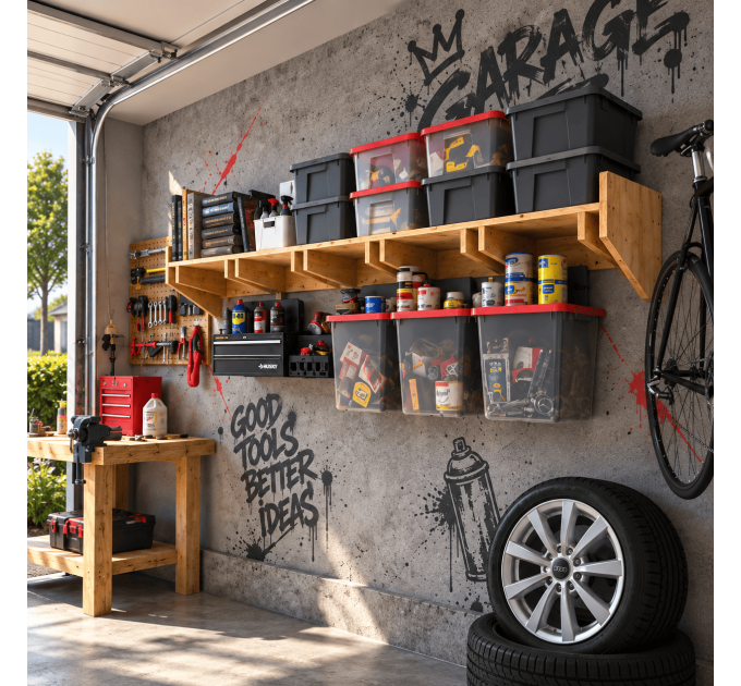 Ultimate DIY Garage Shelving & Cabinet Systems - Download Now