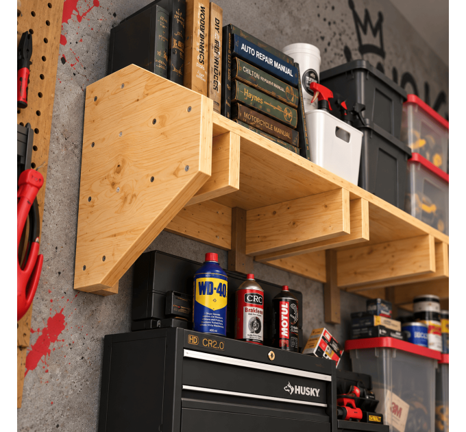 Ultimate DIY Garage Shelving & Cabinet Systems - Download Now