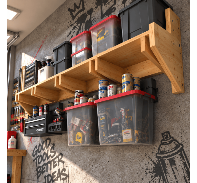 Ultimate DIY Garage Shelving & Cabinet Systems - Download Now
