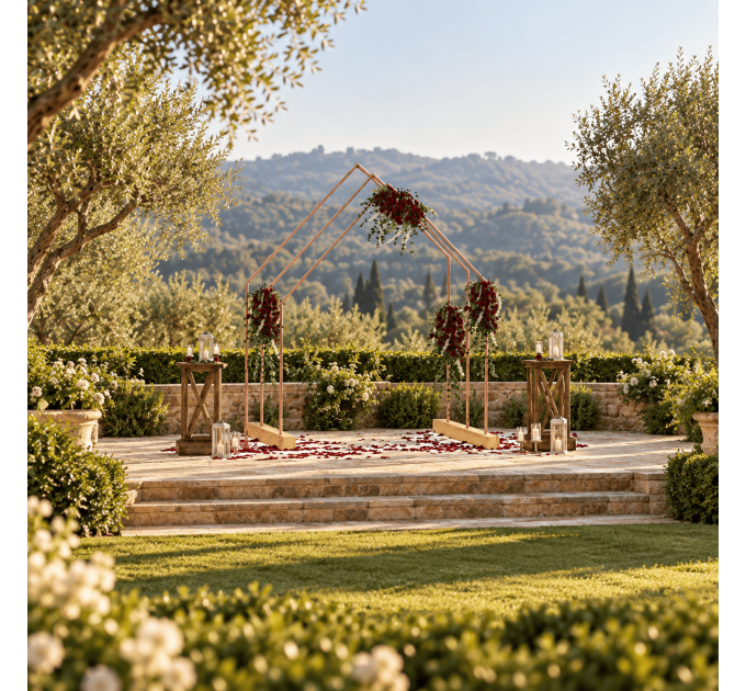 Building plans wedding arch, DIY A-frame wedding arbor, backdrop stand, wedding backdrop - Digital Download Only