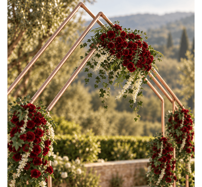 Building plans wedding arch, DIY A-frame wedding arbor, backdrop stand, wedding backdrop - Digital Download Only